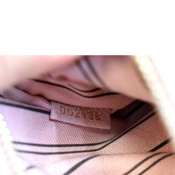 LOUIS VUITTON  Metis Pochette Empreinte Leather Crossbody Bag Pink - Picture 10 of 12